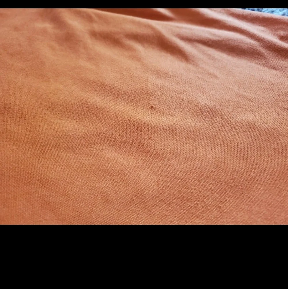 Men's Large The North Face 1/4 Zip Polo‎ Shirt orange short sleeve tee T-shirt